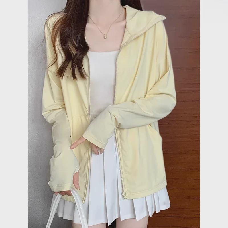 2024 Women's Lightweight Breathable Ice Silk Sun Protection Cardigan - Multi-color, UV Resistant Summer Jacket
