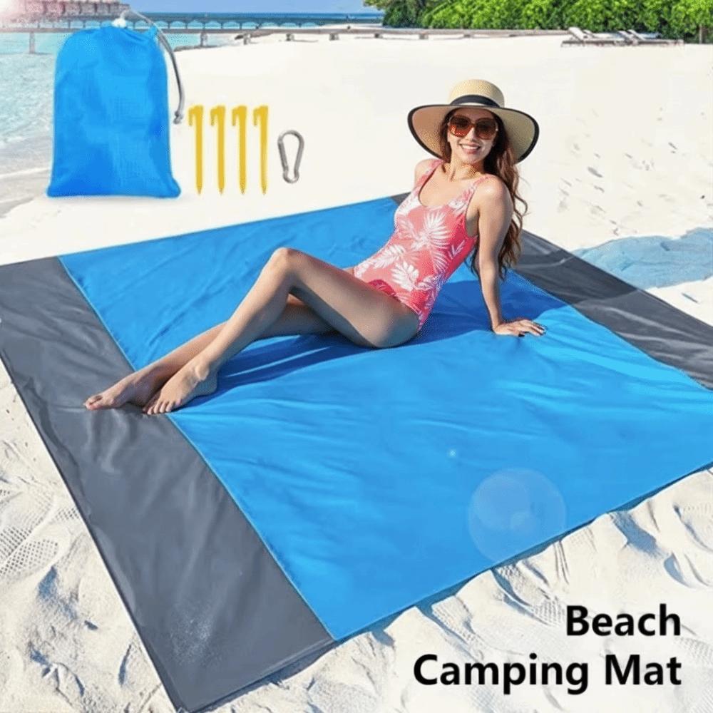 Lightweight Waterproof Beach Mat Sandproof Camping Mat Beach Blanket For Travel Hiking Sports