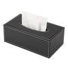 Modern Leather Tissue Box