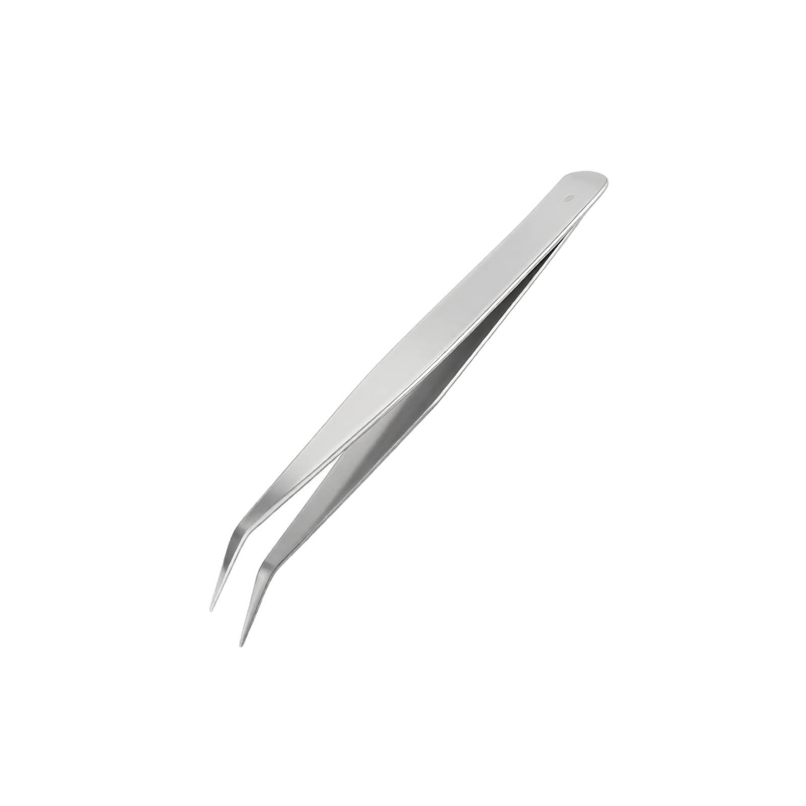 Curved Tweezers for Placement and Crafting One Size