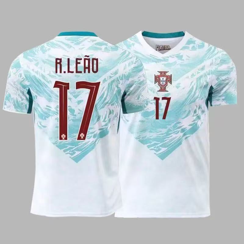 2026 Season US, Canada and Mexico World Cup Portugal Player Version Home and Away Jersey No. 7 C Luo Football Jersey