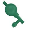 Lab Professional Rubber Suction Bulb  Pressure Quantitative Pipette Filler with 3 Valves Red/Green Lab Rubber Suction Bulb