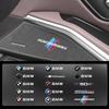 Nouă Ediție Aniversară a 50-a Autocolant Decorativ Stil Auto Pentru BMW Seria 5 6 7 X3 X4 X5 X6 F F01 F02 F10 F12 F15 F16 F25 F26