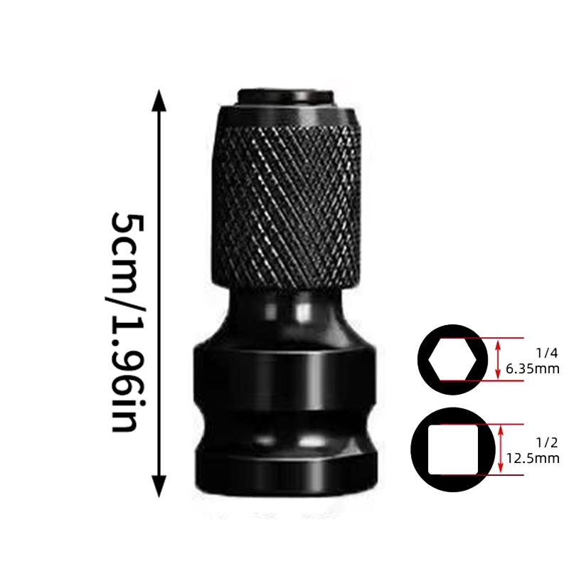 

1/2 20UNF Drill Chuck 1/2 Chuck Adapter 2-16mm Capacity Keyless Chuck 2-16mm Clamp Range For Wrench Conversion