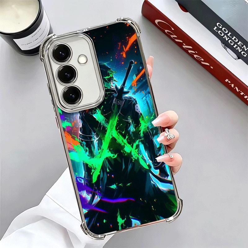 

Sword Art Online Kirito Soft Phone Case For Samsung A17 A27 A07 A37 A57 A16 A56 A15 A55 A14 A54 A13 A53 A26 A36 A25 A35 A24 A34 Samsung A17
