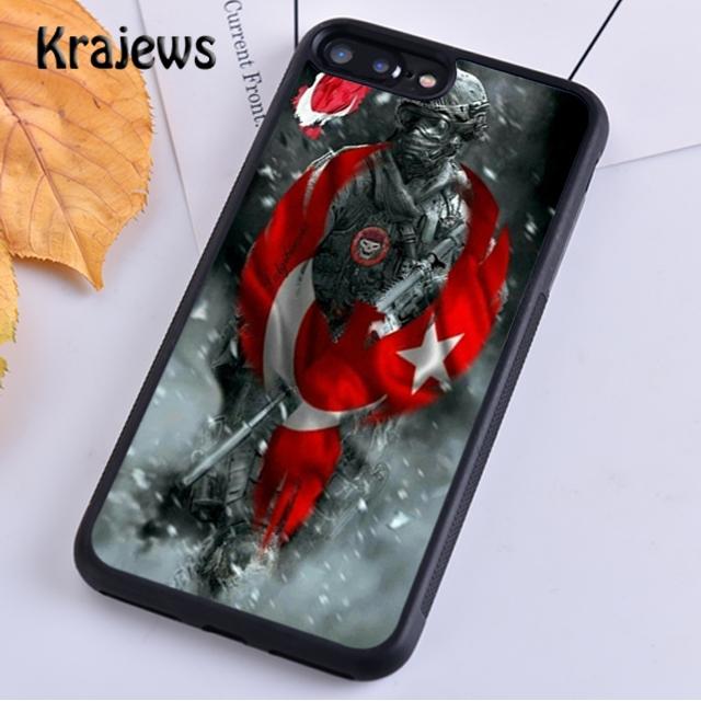 

Чехол для телефона Krajews с турецким флагом и солдатом для iPhone 14 5 SE 6s 7 8 plus XR XS 11 12 13 pro max Samsung Galaxy S21 S22ultra iPhone 14