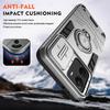 Shockproof Camera Full Protection Phone Case For VIVO Y16 Y17 Y19S Y22 Y22S Y35 Y36 Y56 Y200 Armor Car Magnet Ring Stand Cover