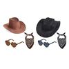 Conjunto de Chapéus com Temperamento de Tendência de Rua Acessório de Personalidade Chapéu Casual Moda Chapéu para Declarações de Moda de Inverno