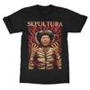 Sepultura Band Grafisk T-shirt Sommar Kortärmad Mode T-shirt Lyxig Vardaglig Vintage Retro Topp Lämplig för Både Män och Kvinnor