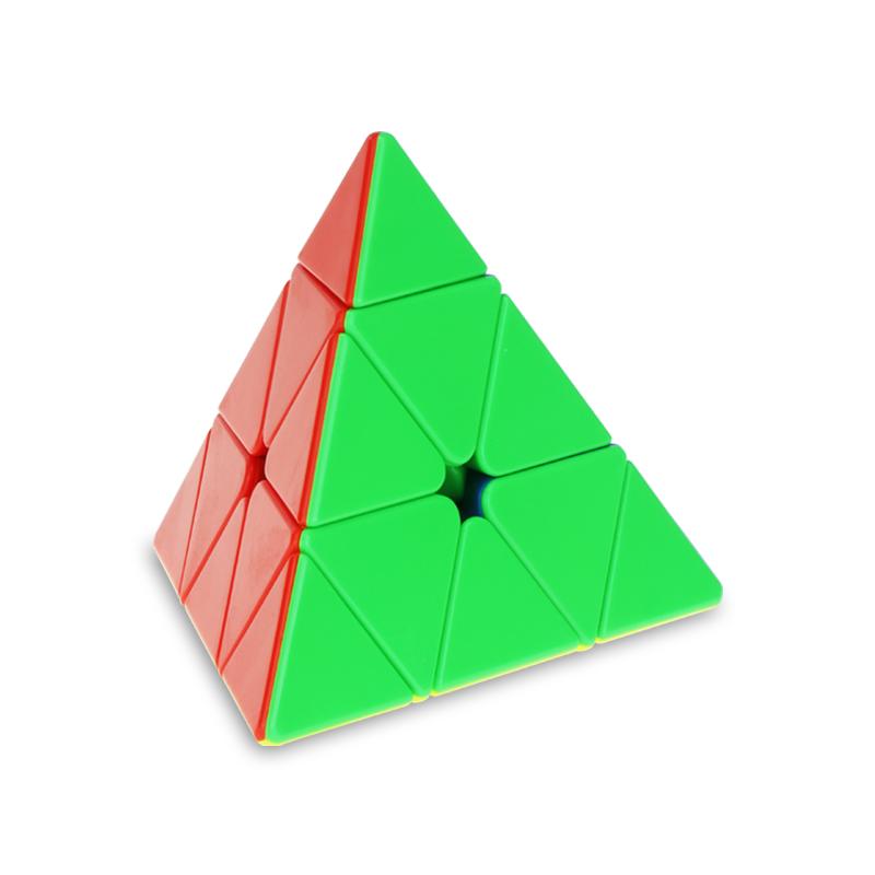 Non-Toxic Yongjun Yj Yulong V2M 3X3 Magnetic Magic Pyramid Speed Puzzle Magic Cueb Educational Toys 3X3 Pyramid