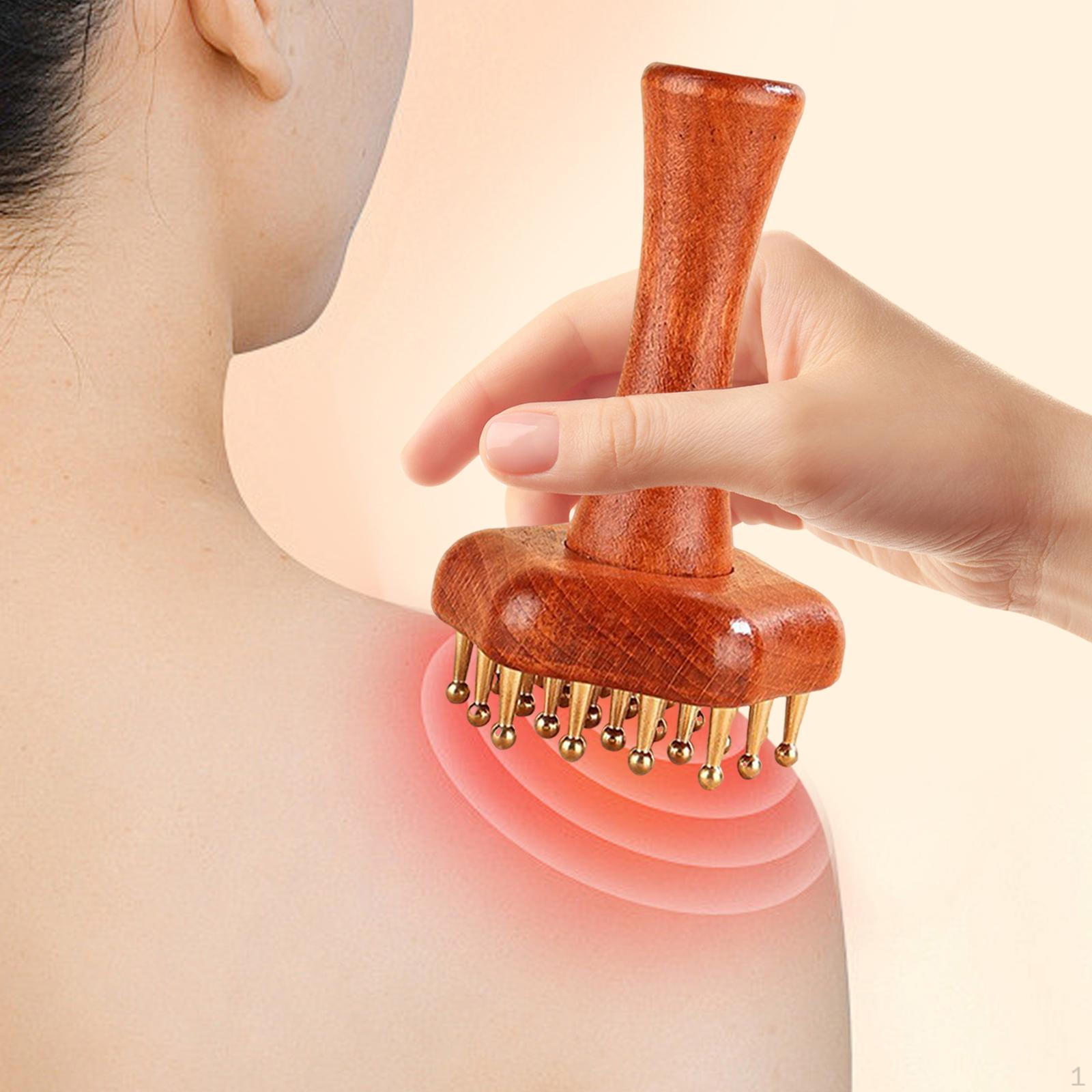 

Handheld Massage Guasha Scraping Brush Tool for Neck