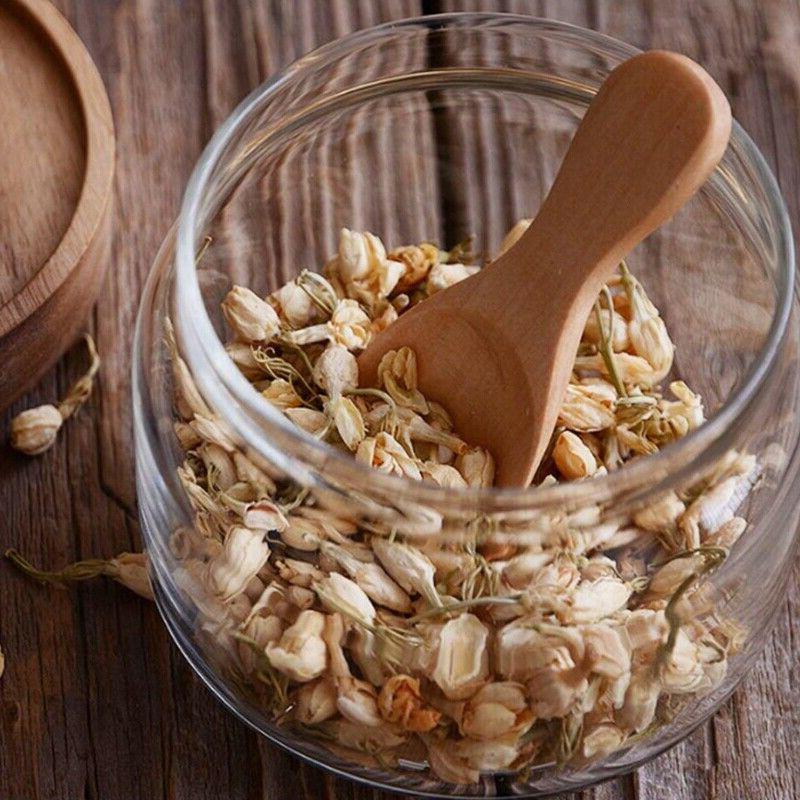 10PCS/Set Small Mini Wooden Spoon Honey Condiment Salt Sugar Teaspoon Seasoning