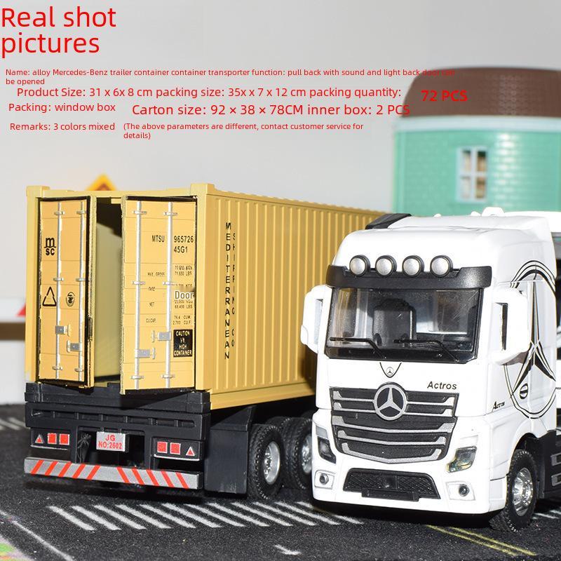 Children's Die-Cast Engineering Tractor with Lights & Sound