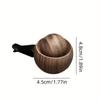 Spherical Wooden Car Essential Oil Diffuser Car Aromatherapy Clip Car Air Freshener Auto Decoration