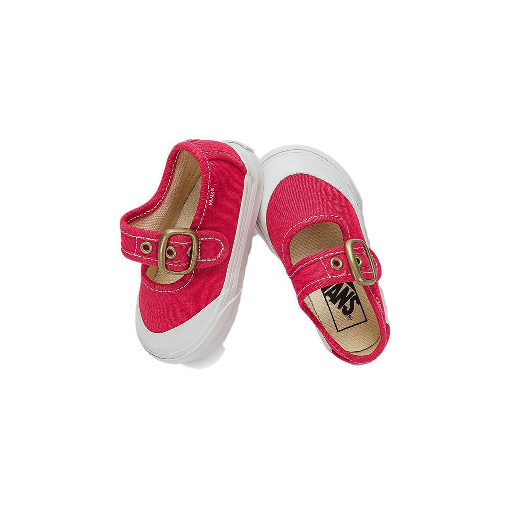 Vans Mary Jane Breathable Lightweight Low Top Walker Shoes Baby Shoes Red VN000CRYH2D