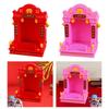 Mini Altare Buddista Buddha Santuario Tavolo Pooja Statuetta Guan Gong Guanyin Buddha