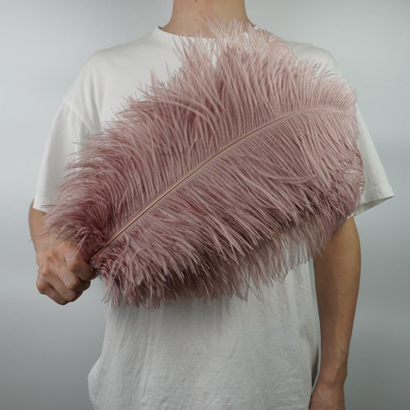 10Pcs/Lot New Colored Ostrich Feathers for Crafts White Black Feather Decor Table Centerpieces Jewelry Handicrafts Decoration