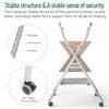 2 In 1 Dog Bathtub Dog Washing Station Foldable Pet Bath Tub for Bathing and Grooming Collapsible Portable Shower Bathtub for Small Dogs Cats Pet