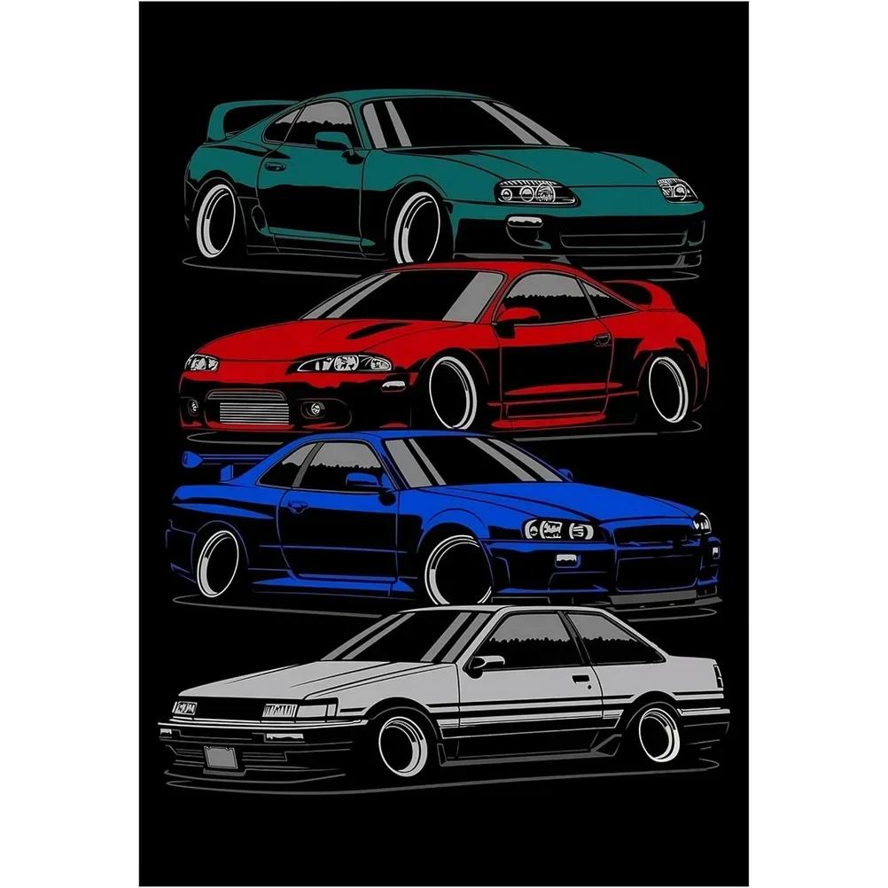 Grand Prix Automobile DeNice Metal Tin Signs Vintage Wall Art Racing Car Posters for Garage Man Cave Cafe Bars Pubs Decoration