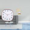Vintage Iron Wall Clock Statue Digital Hanging Design Large Art Practical Low Noise Collectible