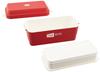 STORAGE Storage Lunch Bottom Top Product 4677051 Box, Red, Two-Tier, Tier 470ml, Tier 260ml, Code