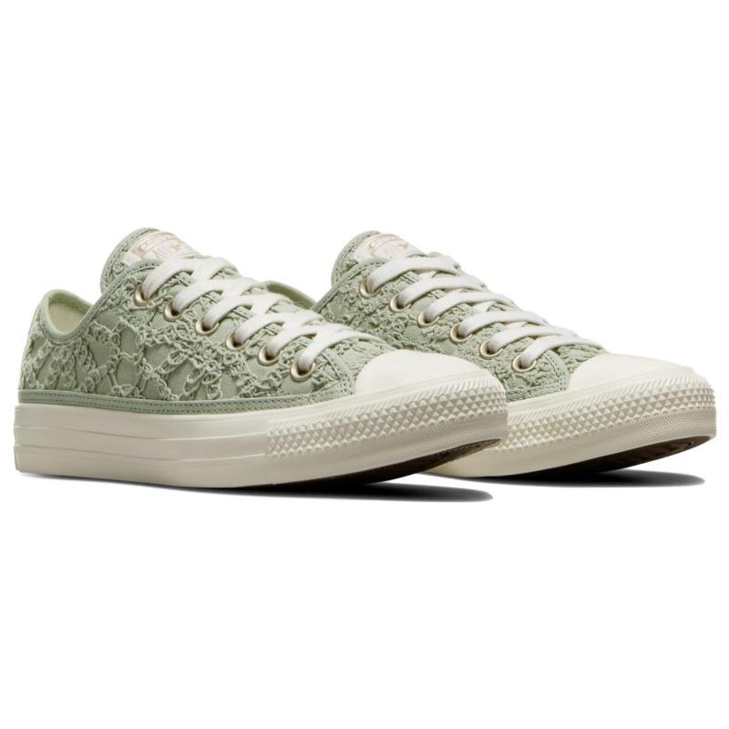 Converse Chuck Taylor All Star Daisy Cord Comfortable & Versatile Low-Top Espadrilles Women's Green
