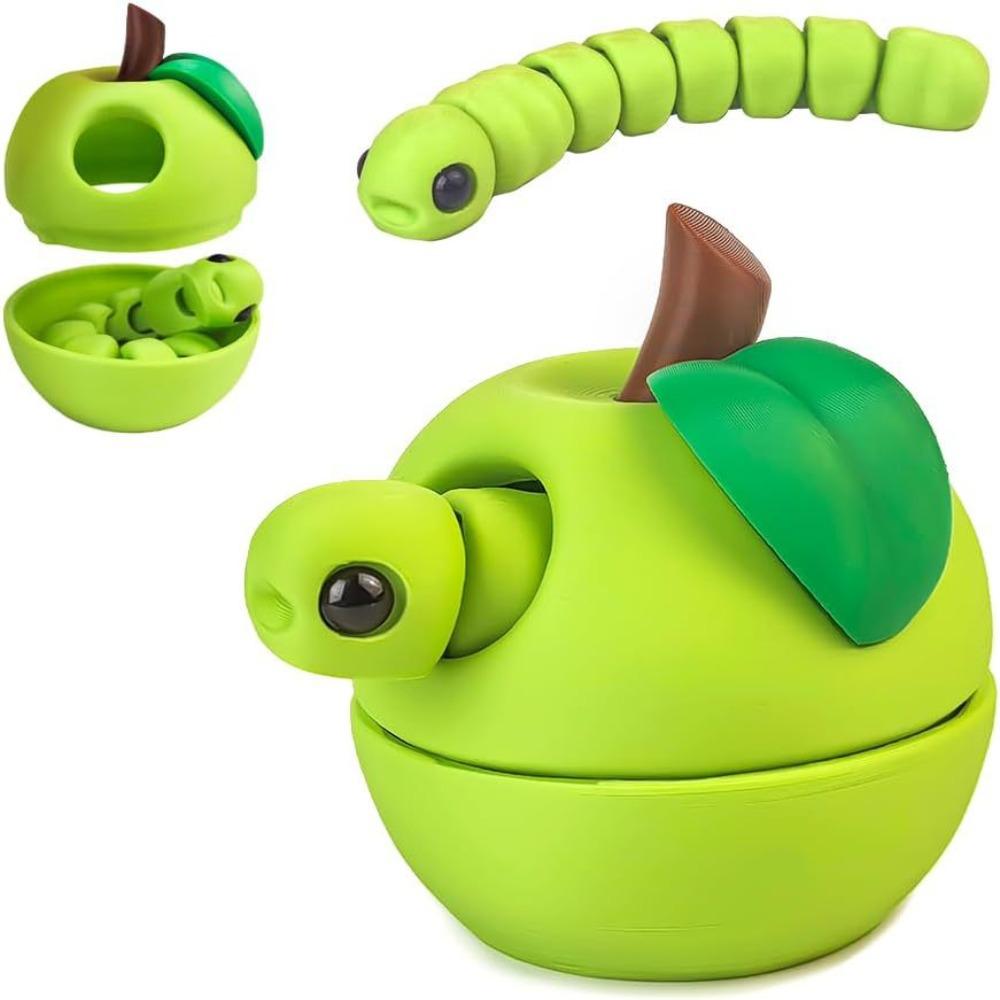 Multi-color 3D Printed Fruit Toy Cute and Silly Plastic Desktop Decorations  Desktop Decorations