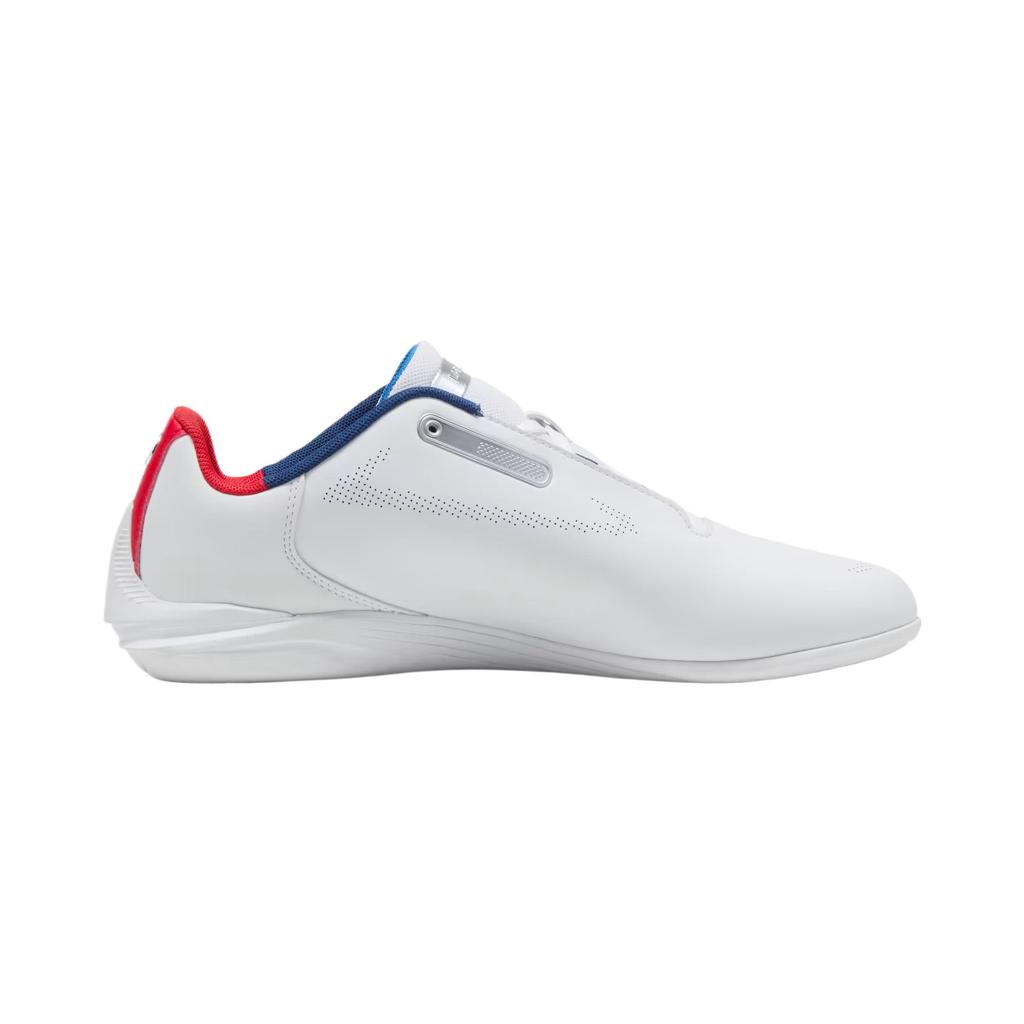 BMW x PUMA Drift Cat Decima 2.0 Tela Moda Casual Suave Caña Baja Lifestyle Zapatos Deportivos para Hombre Blanco Azul 308359-04