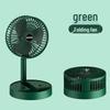 Compact USB Rechargeable Silent Desktop Fan for Office, Dorm, or Bedside Use
