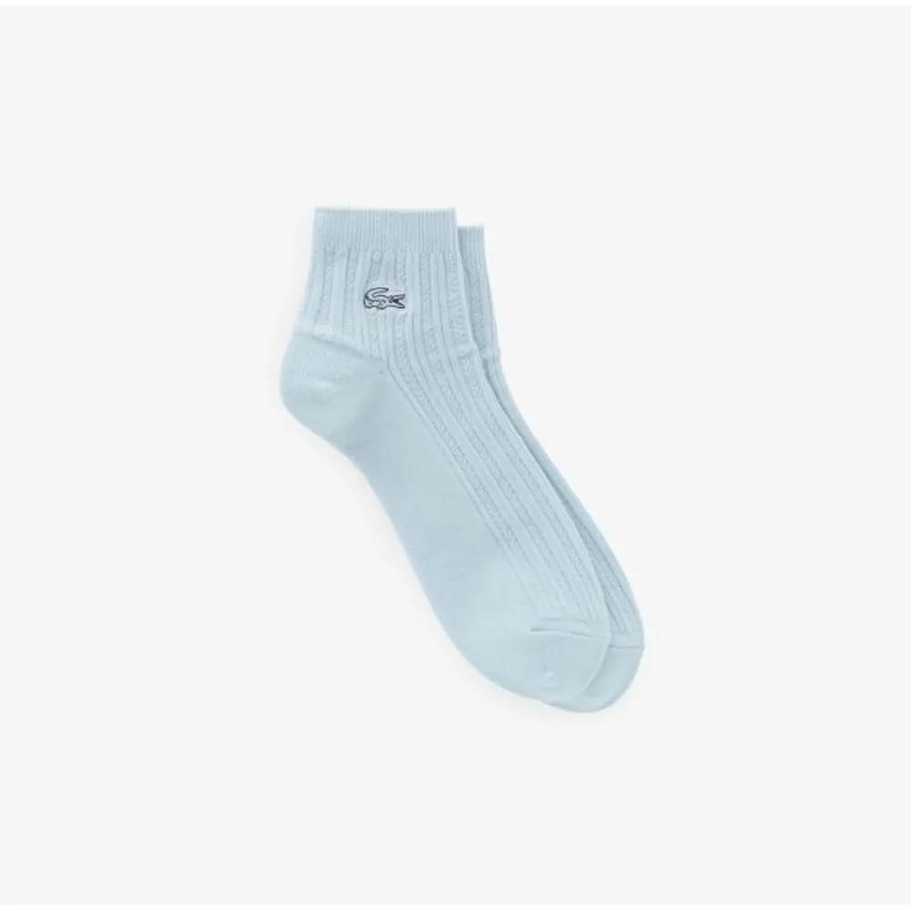 Women s Scallop Ankle Socks RA196E-56G-T01 RA196E-56G-T01 T01 (Light Blue)