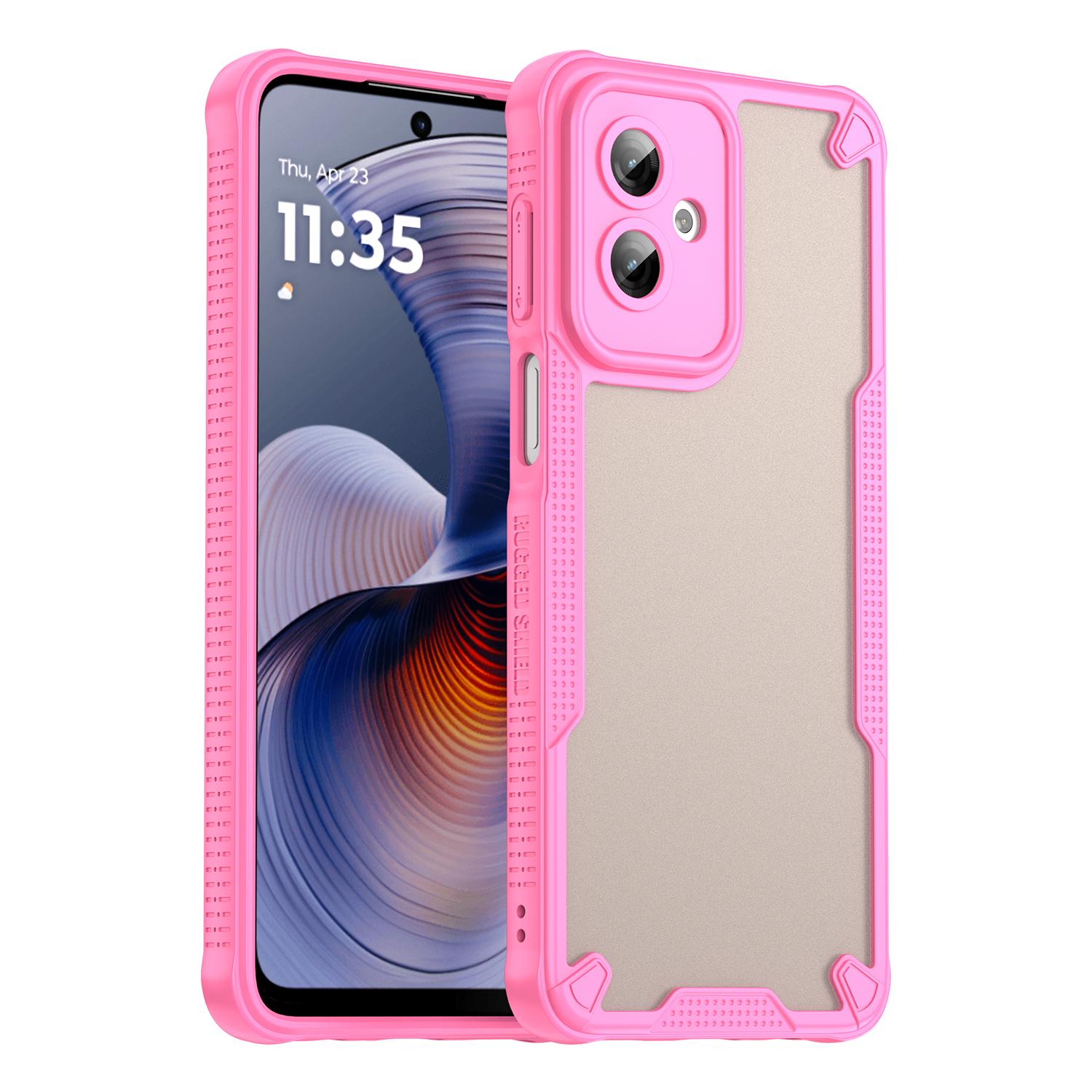 

For Motorola Moto G55 5G Case Hybrid Frosted Phone Back Cover B