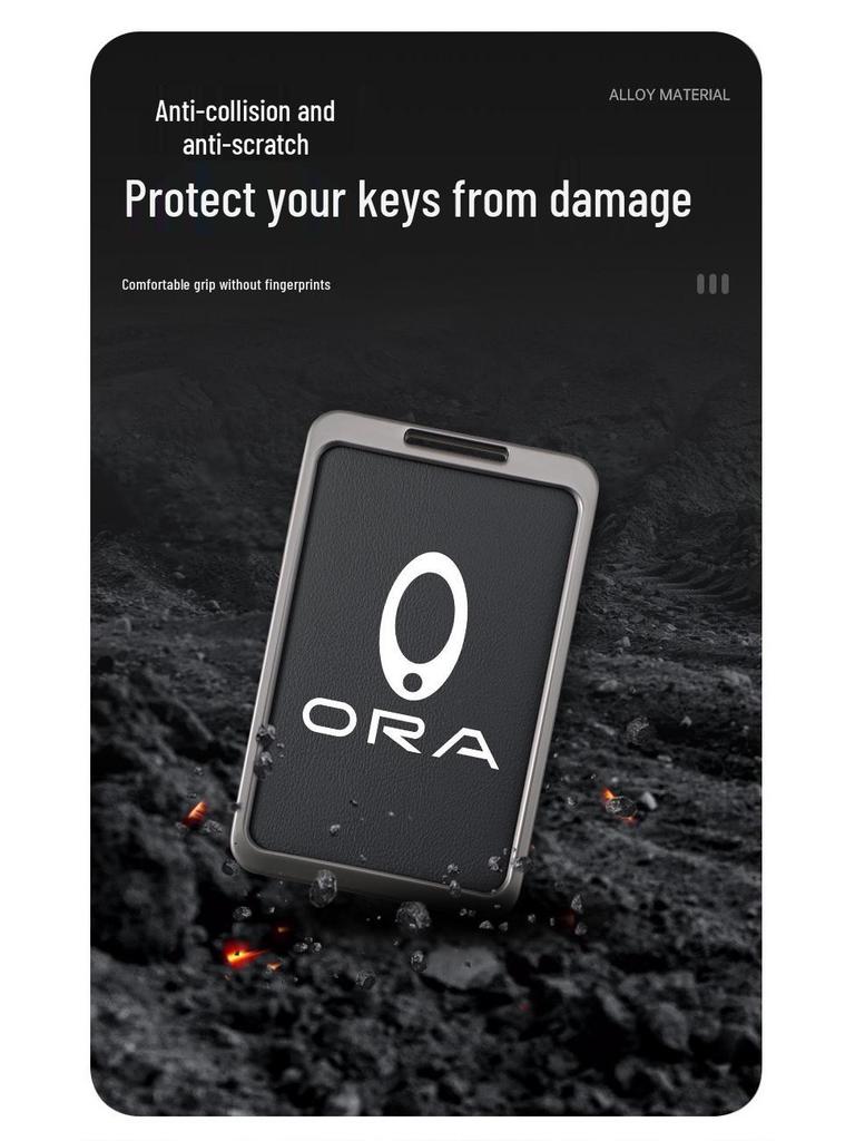 'ORA IQ Travel Edition Wildcat Car Key Card Metal Holder - Unisex'