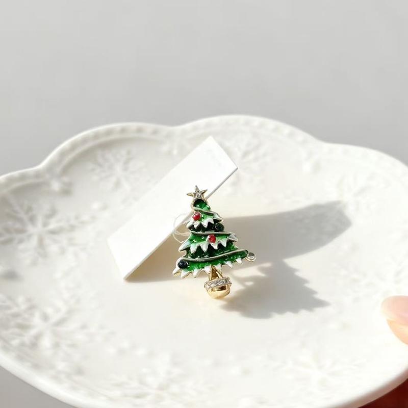 

Броши в виде рождественской елки для женщин, булавки в виде растений, аксессуары для праздничной вечеринки, подарки