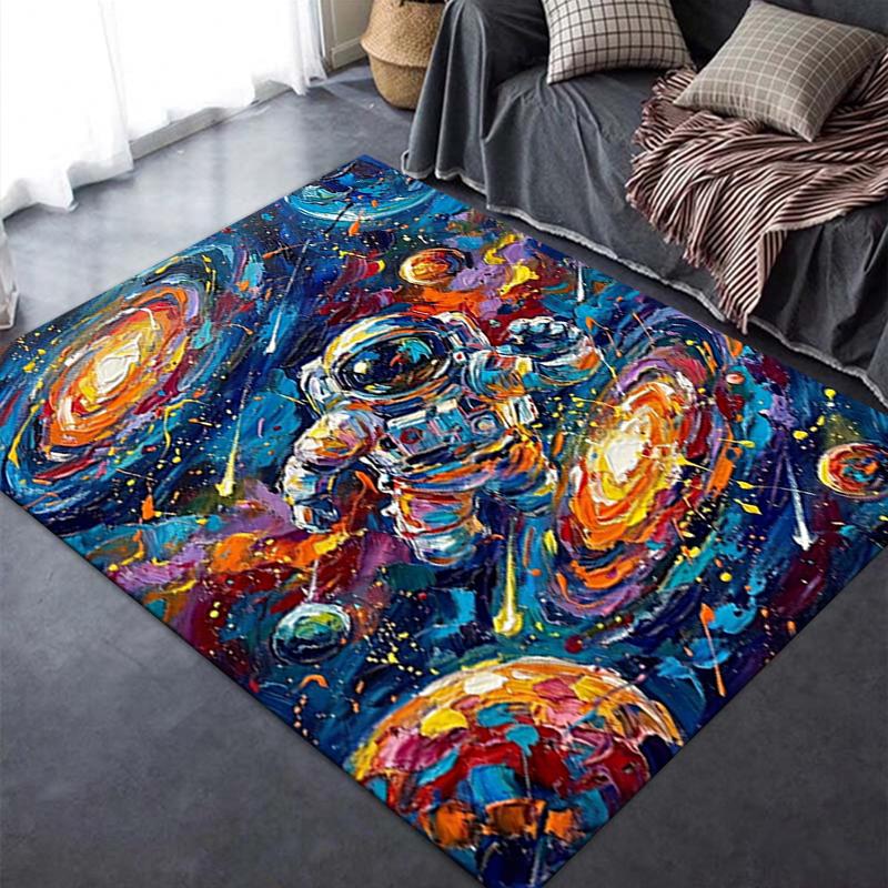 2025 New Space Carpet Rug for Living Room Bedroom Home Sofa Decoration,Kids play Non-slip Floor Mat161
