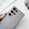 Matte Slim HD Clear Corrugated Pattern Phone Case For Samsung Galaxy S25 S24 S23 Ultra Plus Shockproof Ultra Thin Stripes Cover