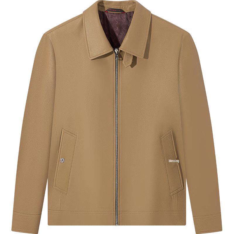 

Мужская куртка из овчины с лацканами Septwolves XL