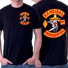 Bandidos Motorcycle Club Men O-NECK T Shirt Cotton Oversized Street Y2k T-shirt Men Black T-shirt Summer Fashion Euro Size Top Tees