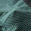 Men Boxer Underwear Mid-rise Striped Print Patchwork Color Thin Shorts Briefs Quick Drying U-convex Panties