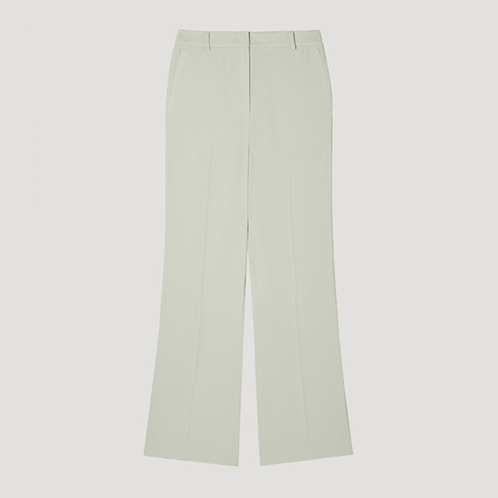

[shs Miss] Basic Semi Boot Cut Pants Swwslp22020 Gb gray beige/77