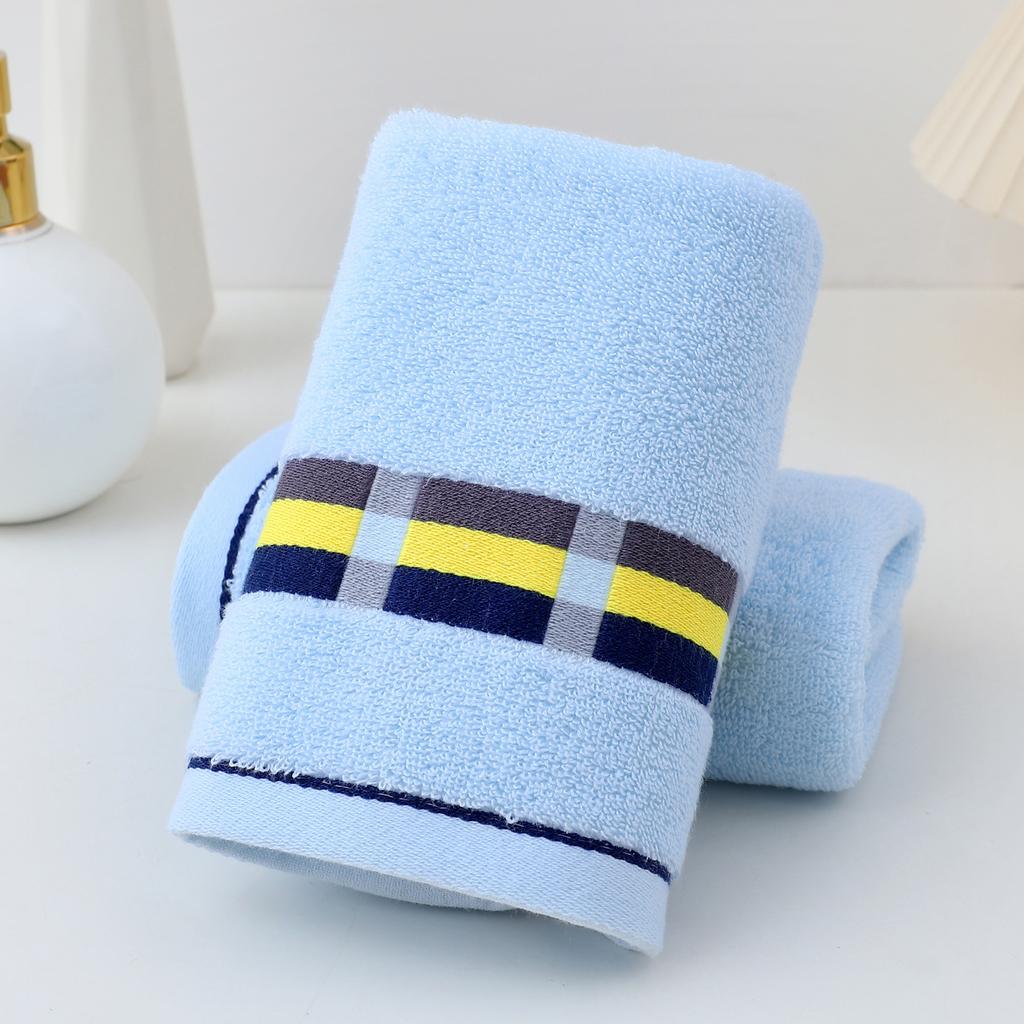 Pure Cotton Towel Supermarket Shopping Company Face Towel Embroidery Gift Idea Thickened Cotton Towel Pure Cotton