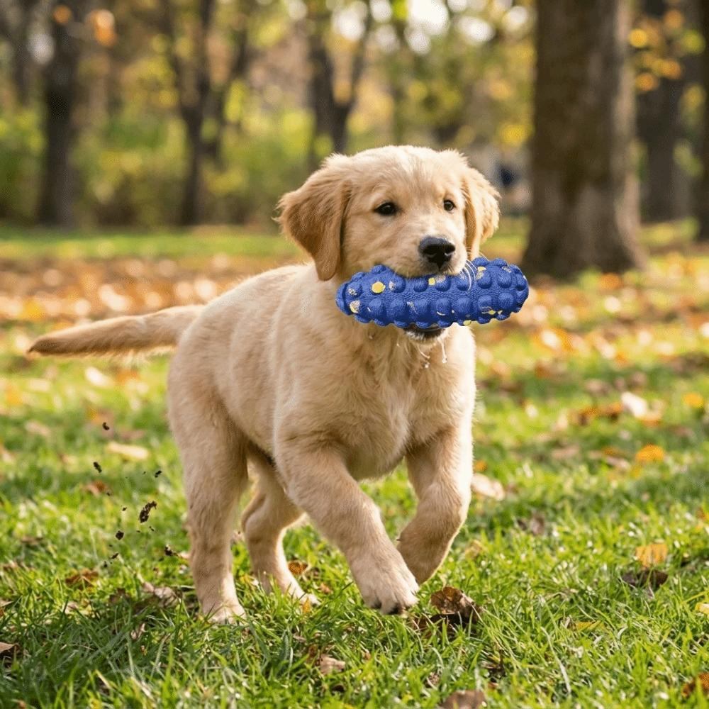 Flexible Dog Corn Molars Corn Shape Pet Teeth Cleaning Toy Creative Dog Teething Stick  Home Play