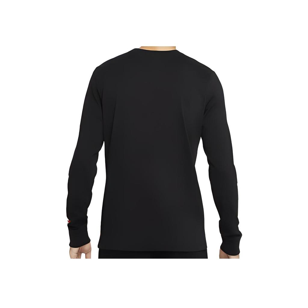 Nike Sport Basketball Pullover Long Sleeve T-Shirt Men Tops Black CV1035-010