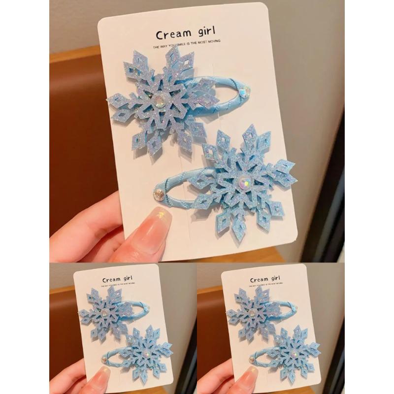 

Різдво, блакитно-біла заколка для волосся, заколки, вечірні аксесуари для волосся, різдвяний бант, заколка для волосся для дівчаток, подарунки 3SET синій