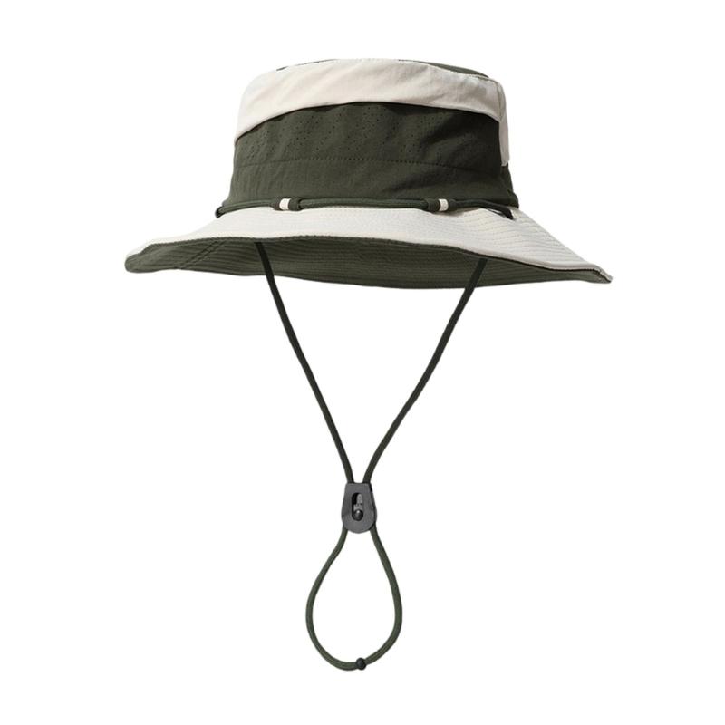 Quick Dry Sun Hat Wide Brimmed Lightweight Foldable For Outdoor Hiking Fishing Beach Activities
