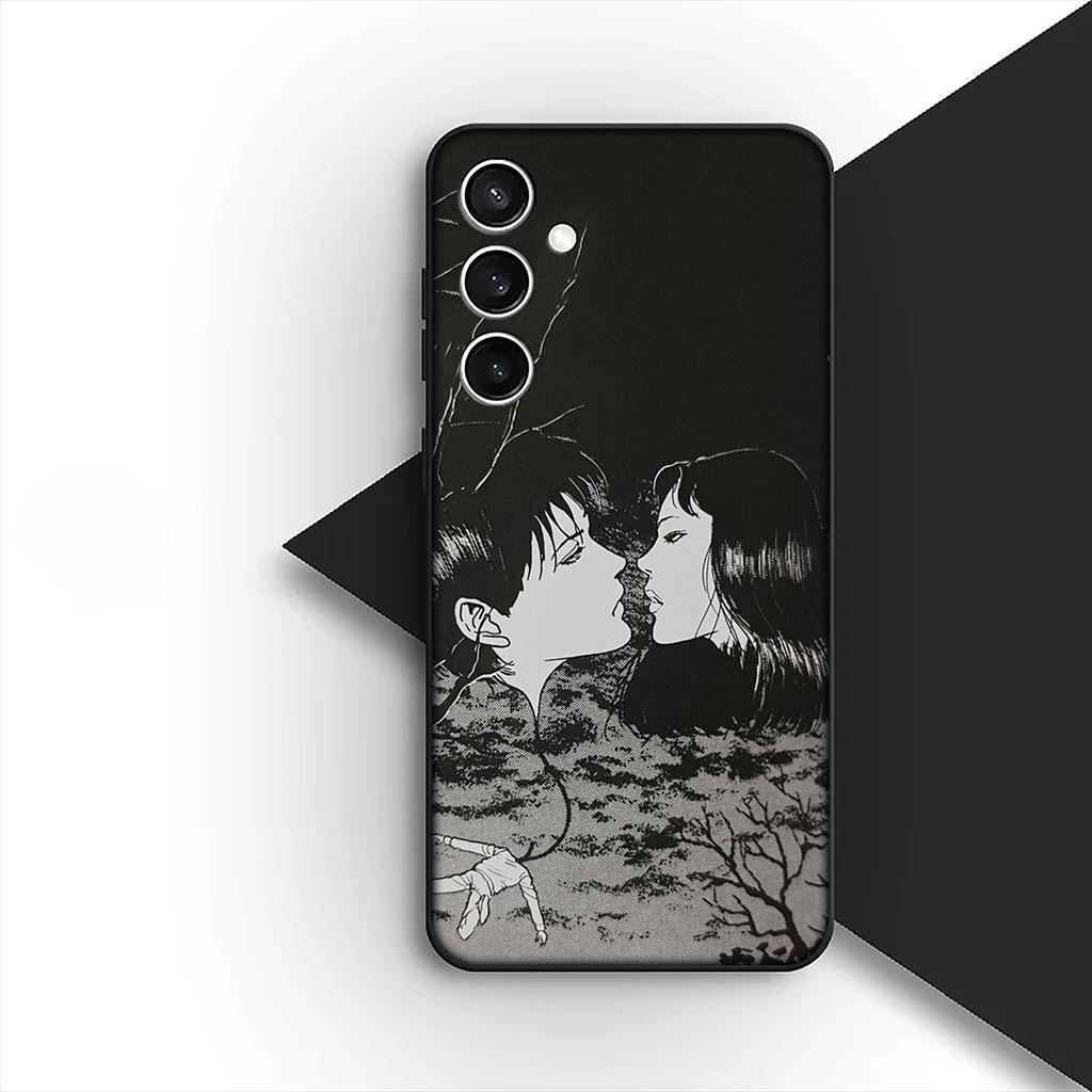 Serietidningar Junji Tomie Ito Kollektion Silikon Mobilskal till Apple iPhone 17 Air 12 13 Pro Max Mini ProMax 7 + 8 Plus Mjukt Skal