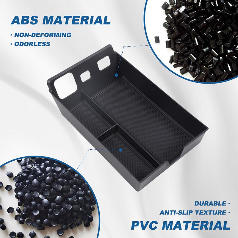 For Toyota Alphard Vellfire 40 Series 2024 Car Central Control Armrest Storage Box Organizer Tray Car Accessories