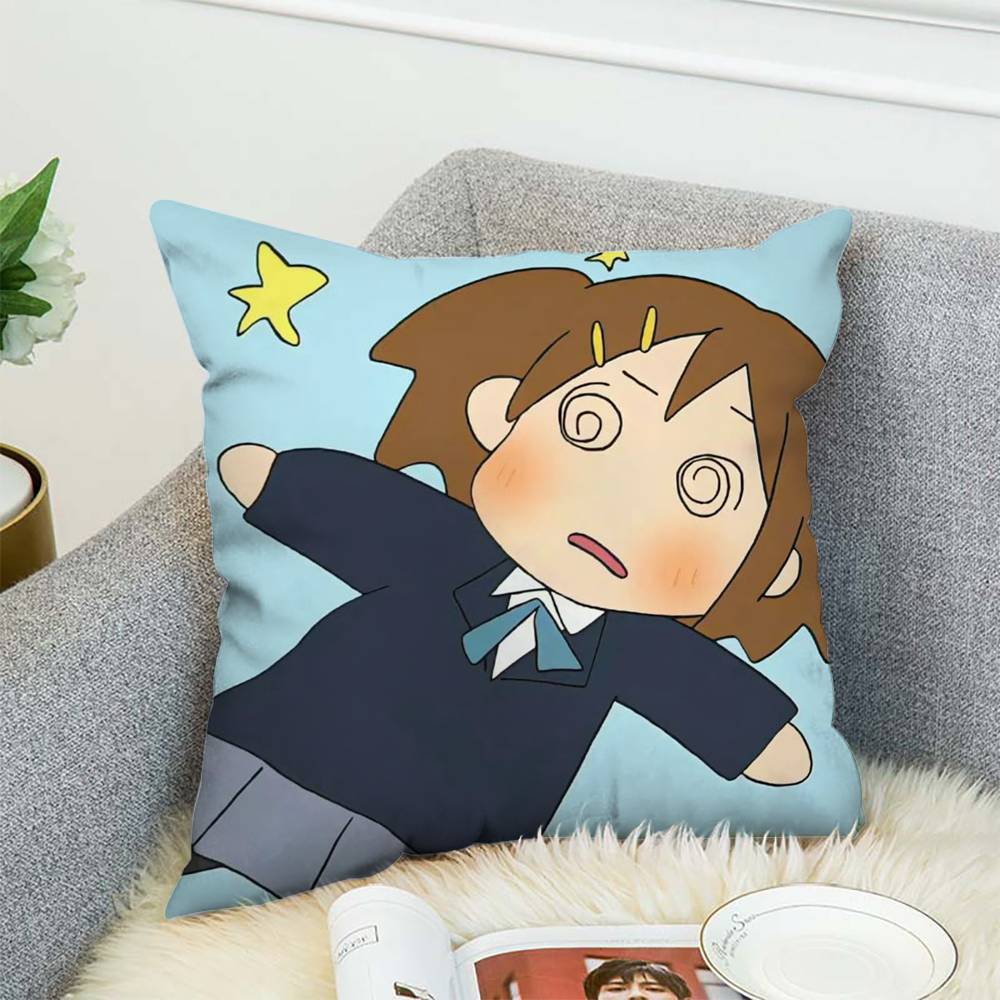 AAzumanga Daioh Pillow Case Sofa Decorative Home Doublesided Print Plush Square Throw Pillow Cushion Cover