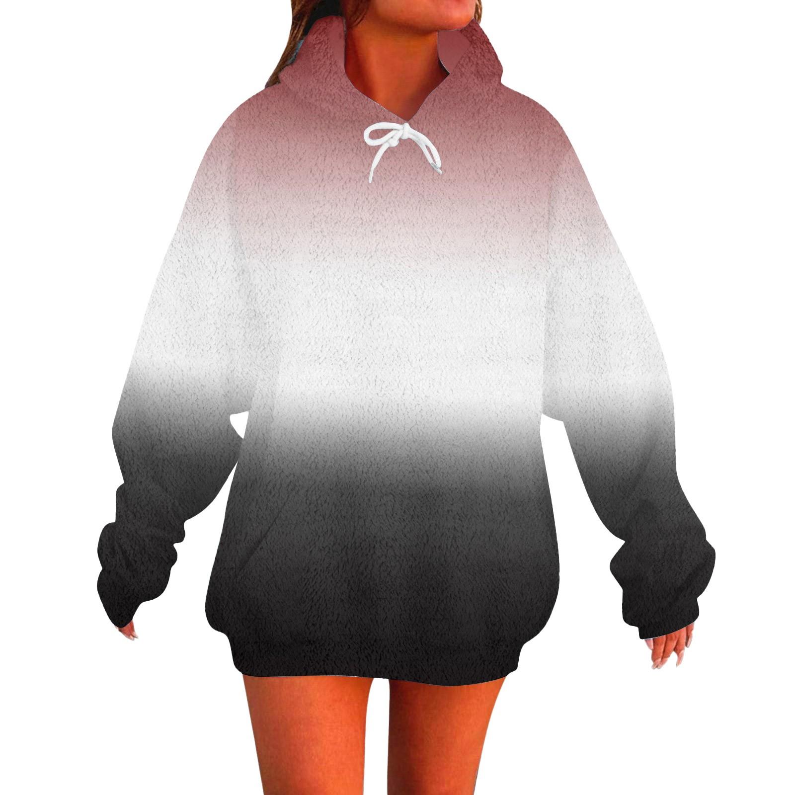 

Женская мода повседневная толстовка с капюшоном с длинным рукавом и круглым вырезом с принтом и карманами XXL