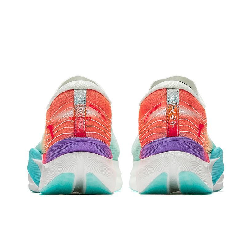 Anta Fashionable Comfortable Non-Slip Breathable Wear-Resistant Low-Top Casual Running Shoes Women sneaker White Green Orange 122445570-8