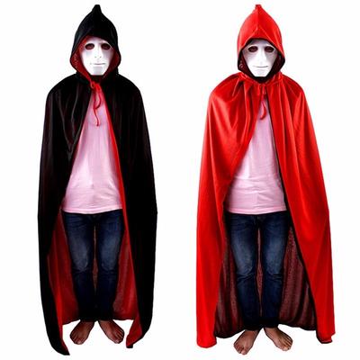 1 pieza Capa de Halloween para Niños Adultos Capa para Actuación Escénica Accesorios para Disfraz de Cosplay para Fiesta de Navidad